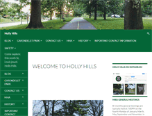 Tablet Screenshot of hollyhills.info